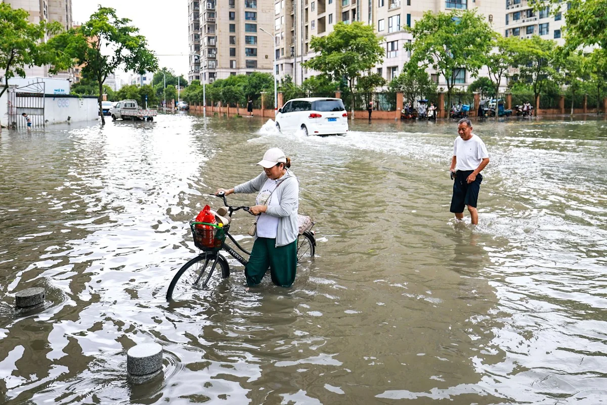 Typhoon Bavi weakens but still brings strong winds and rain to China