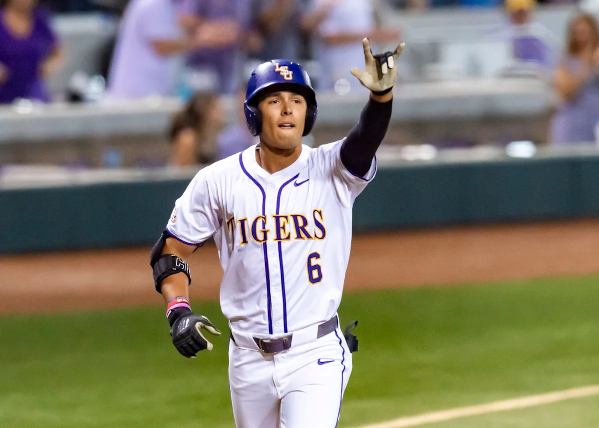 LSU baseball star Derek Curiel goes top 15 in latest mock draft
