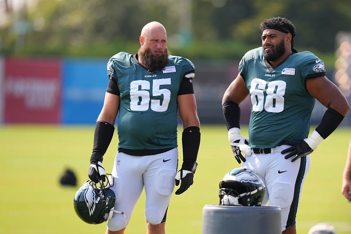Eagles’ offensive tackle duo remains foundation of a Super Bowl push