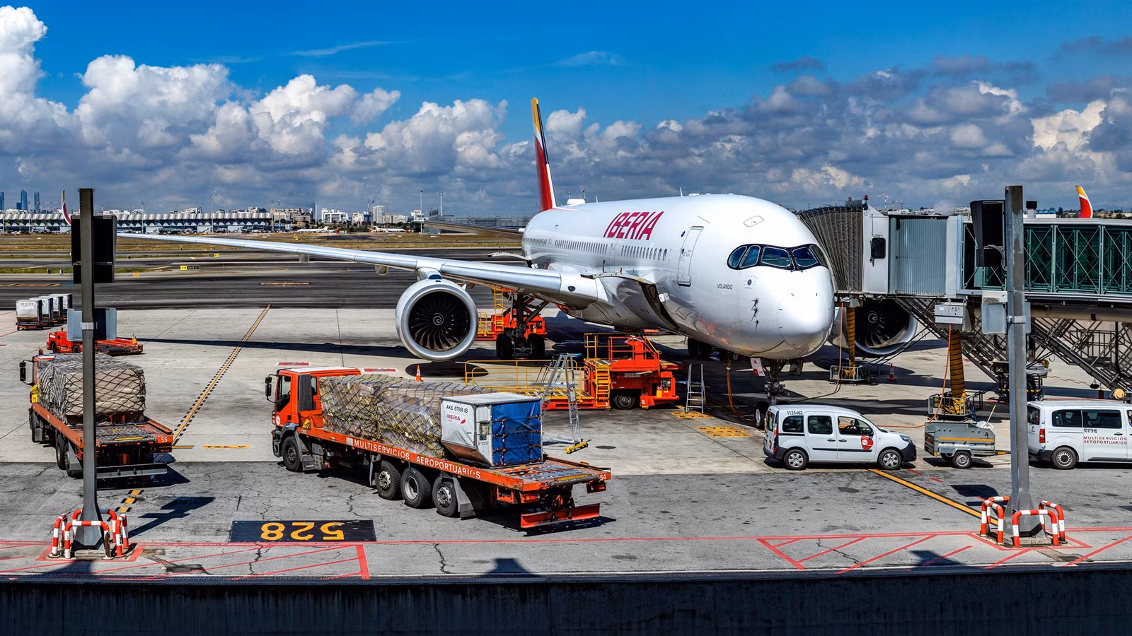 2-Time World Cup Champions Spain Return Home On Special Iberia A350-900