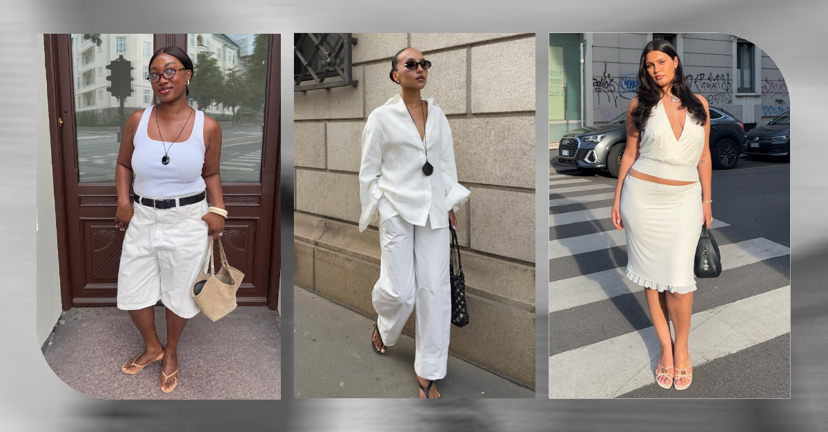 7 White Summer Outfits That Look Refreshingly Chic