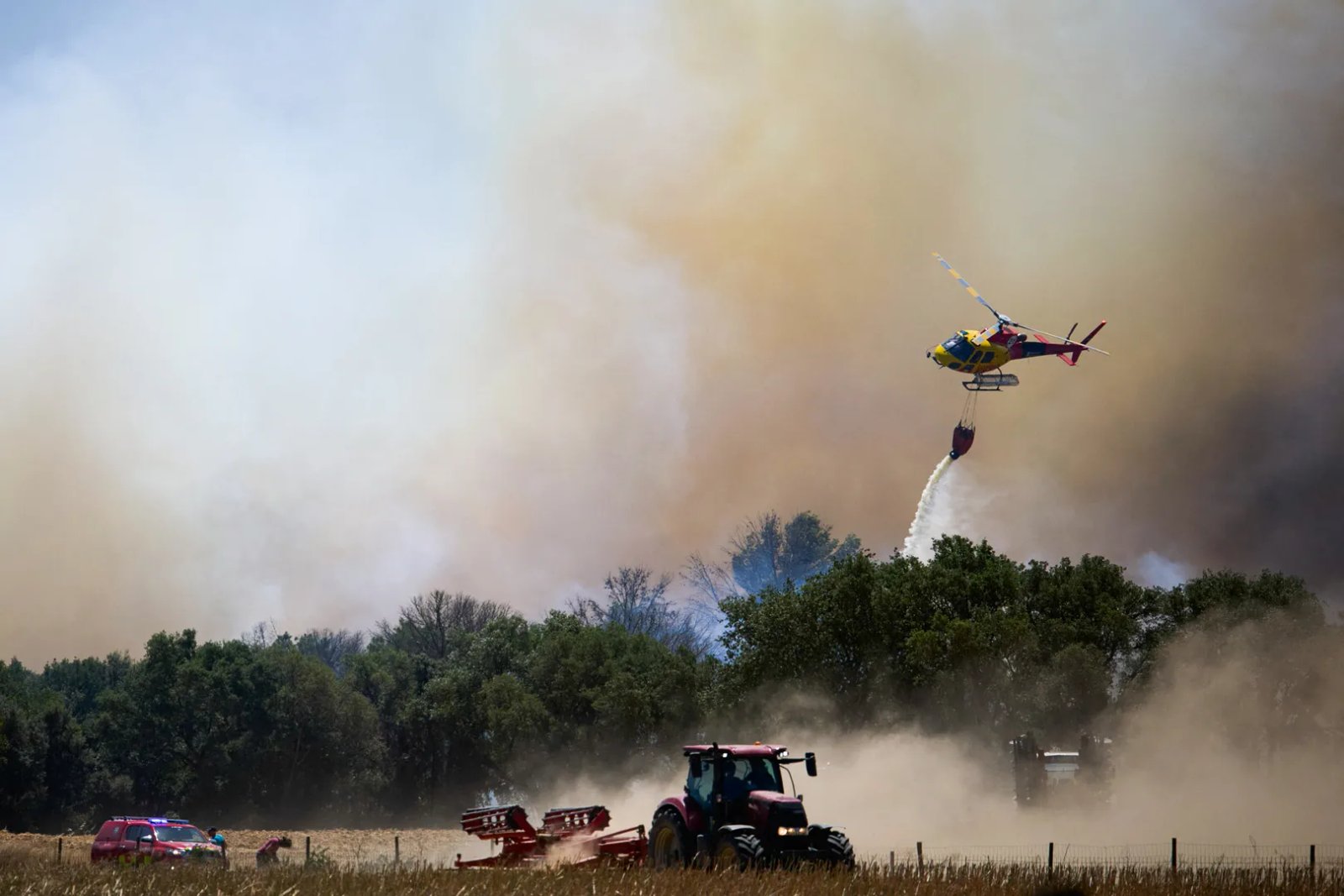Firefighters race to contain flames in northeastern Spain | Weather