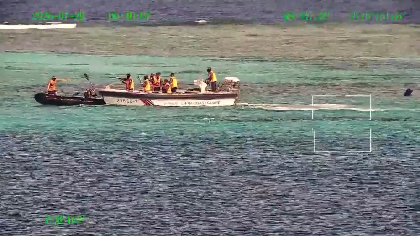 Philippine sailor injured during clash with Chinese coast guard | South China Sea
