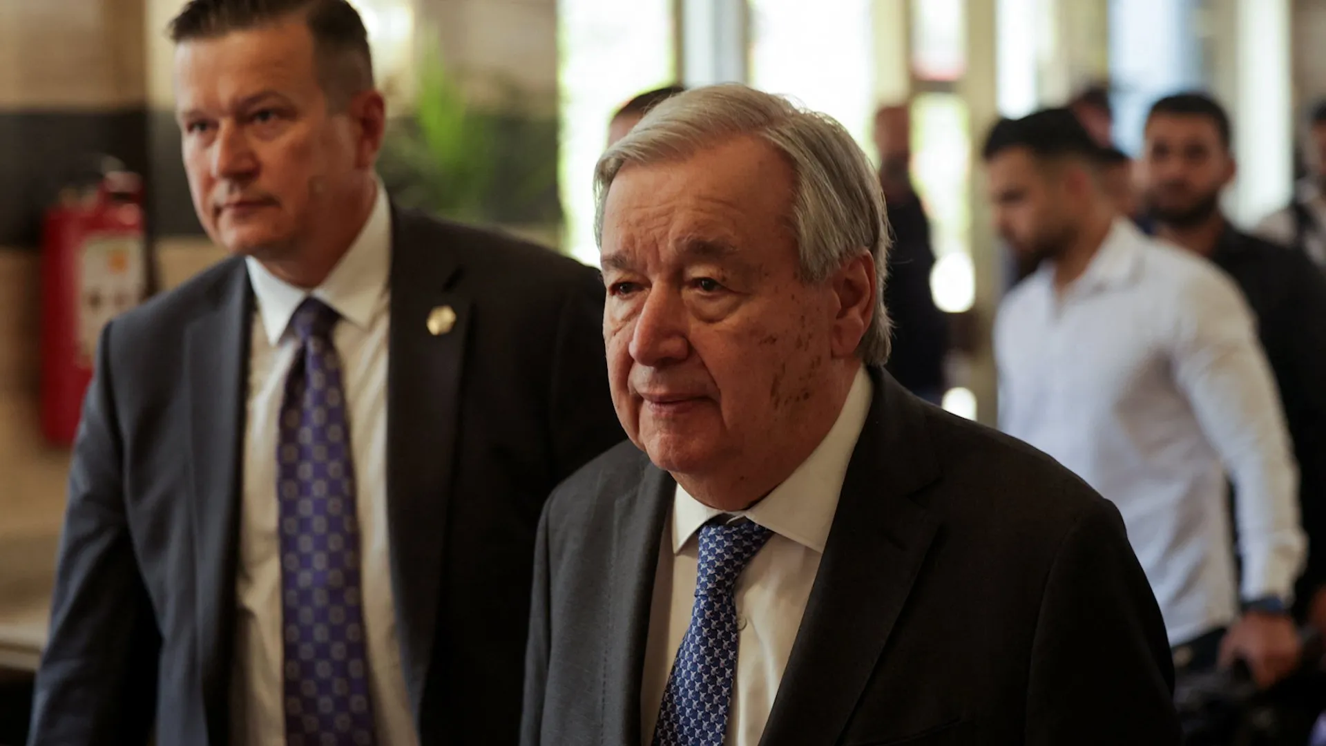 Guterres tours Syria’s notorious ‘Assad Prison’ in Sednaya | United Nations