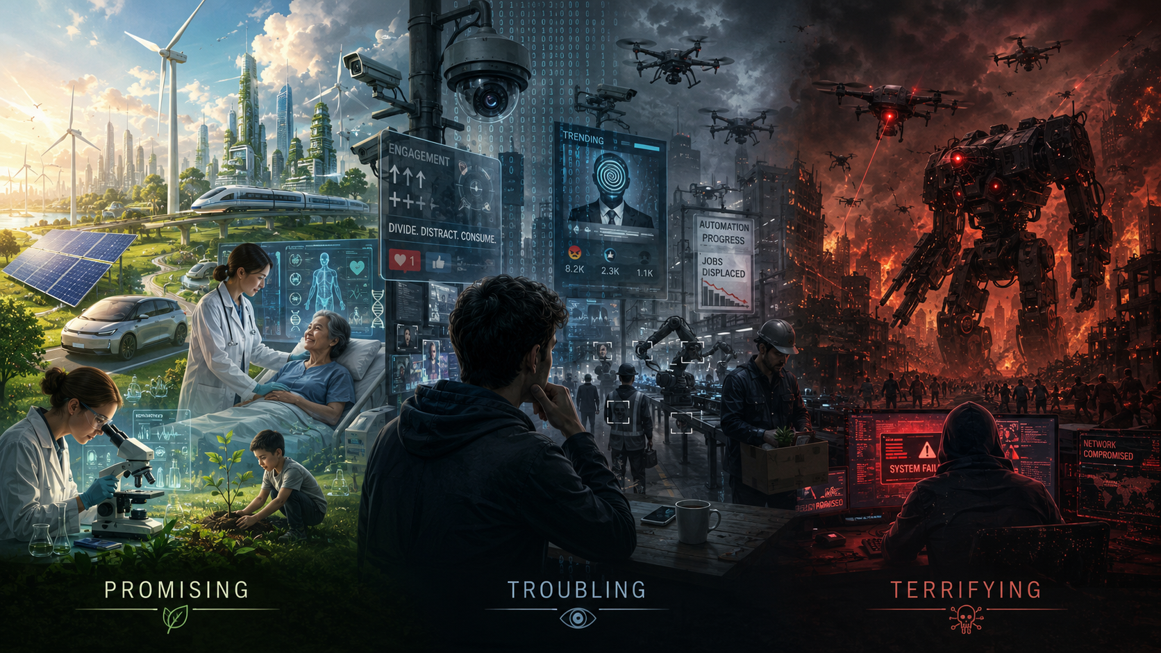 Promising, troubling, and terrifying