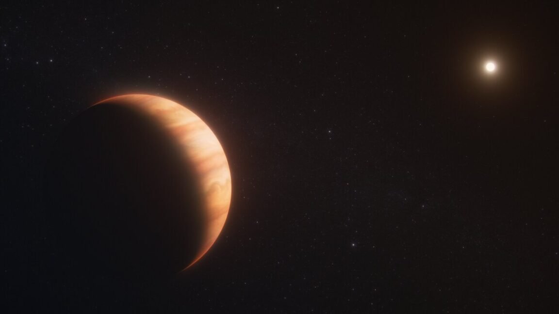 A Jupiter-size planet that escaped its star’s death