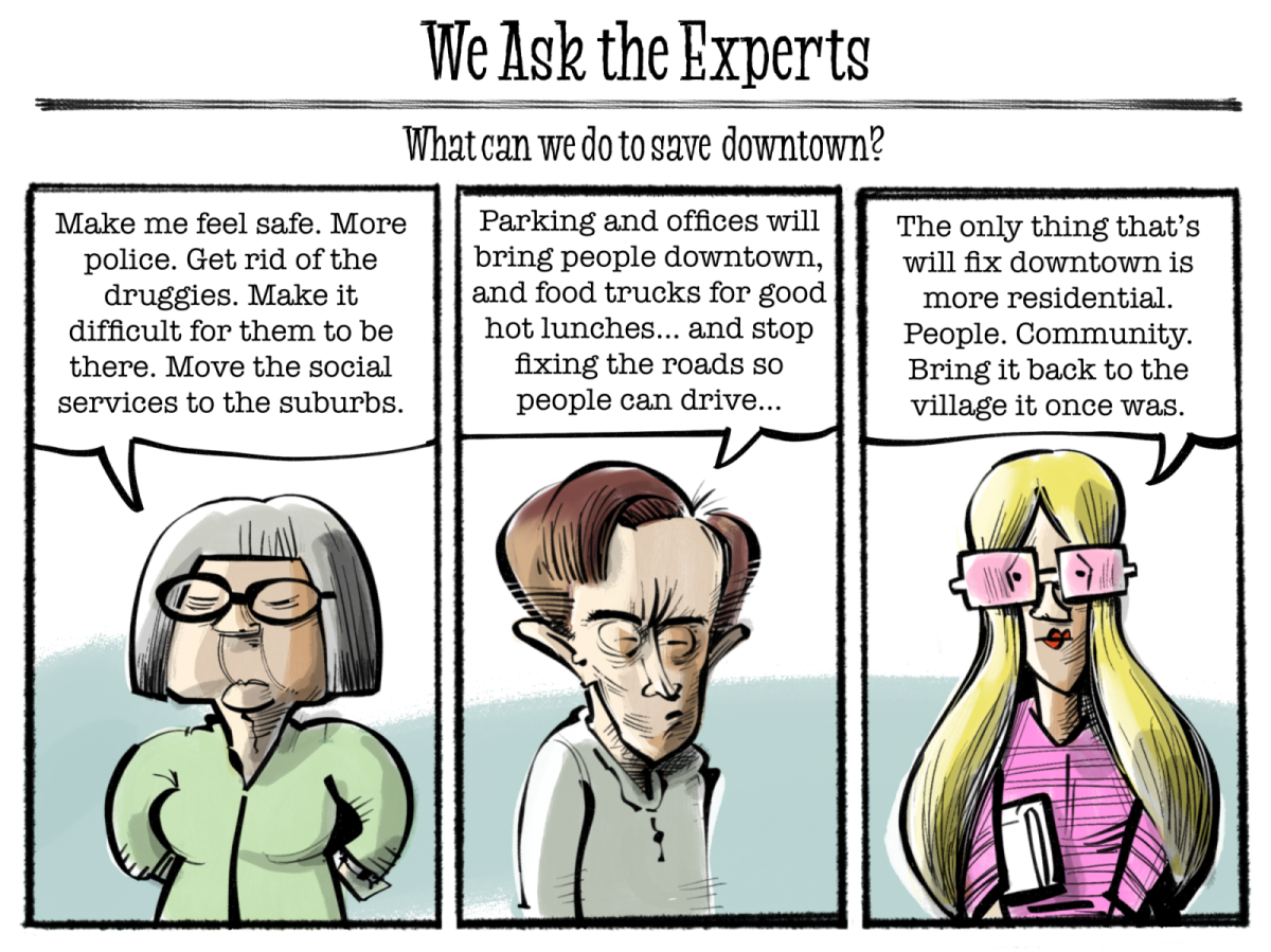 Ask the experts:How to save downtown
