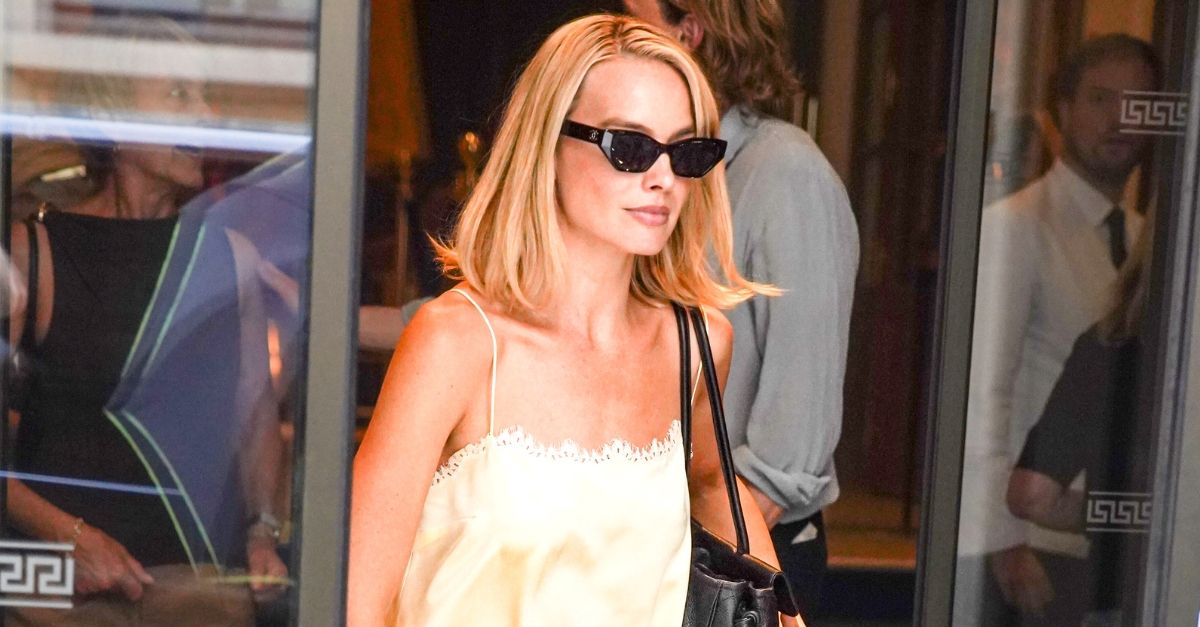 Margot Swapped Flip-Flops For Closed-Toe Mary Janes