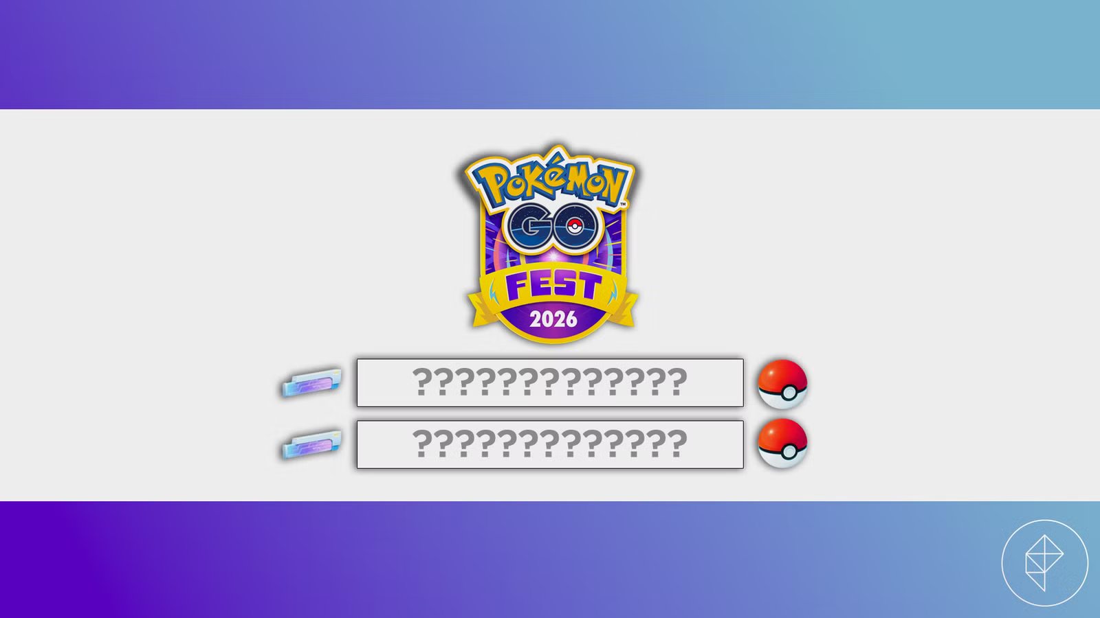 Pokémon Go Fest Global codes for free Link Charges