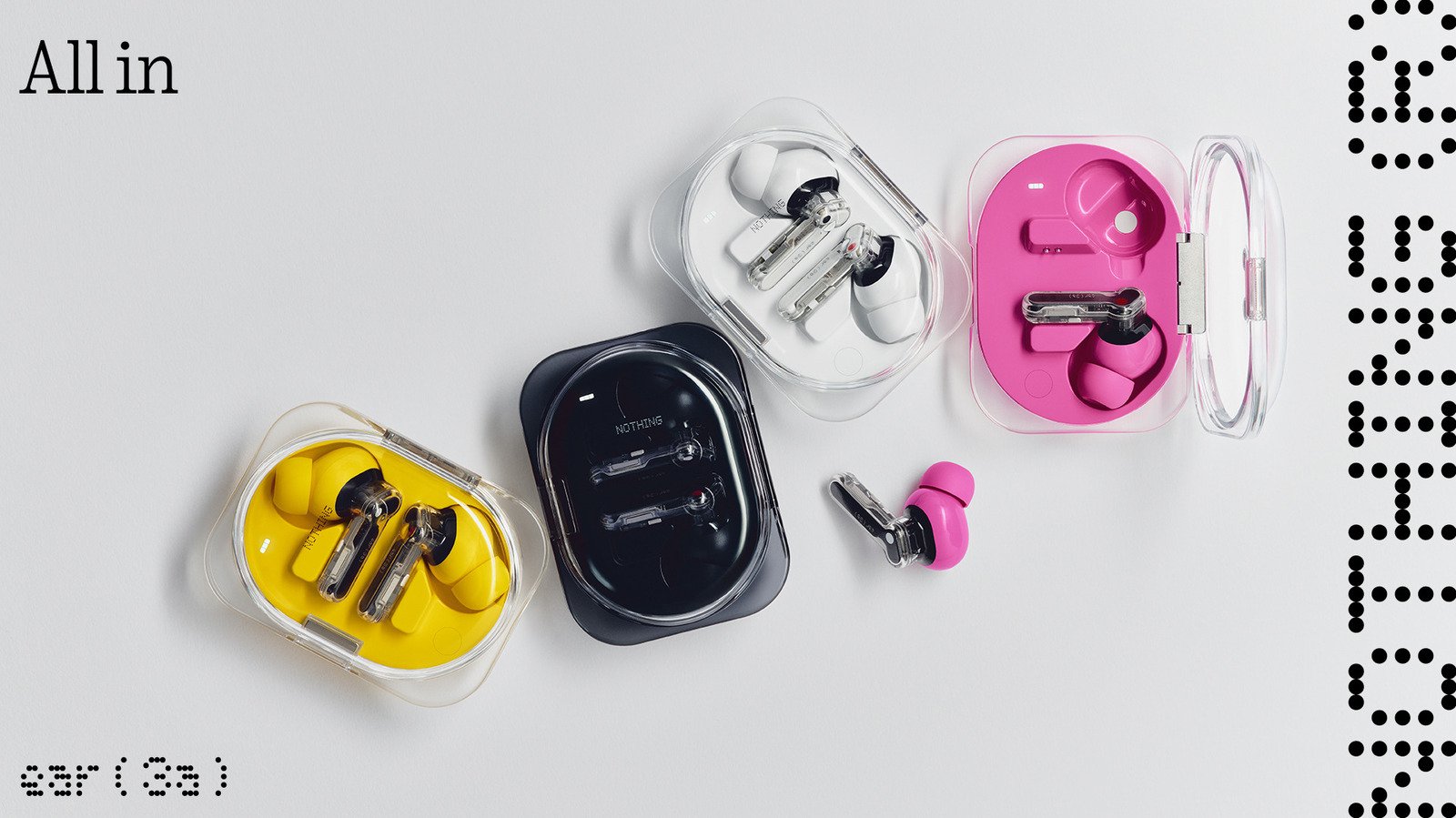 Nothing Announces Ear (3a) Sub-$100 ANC Earbuds