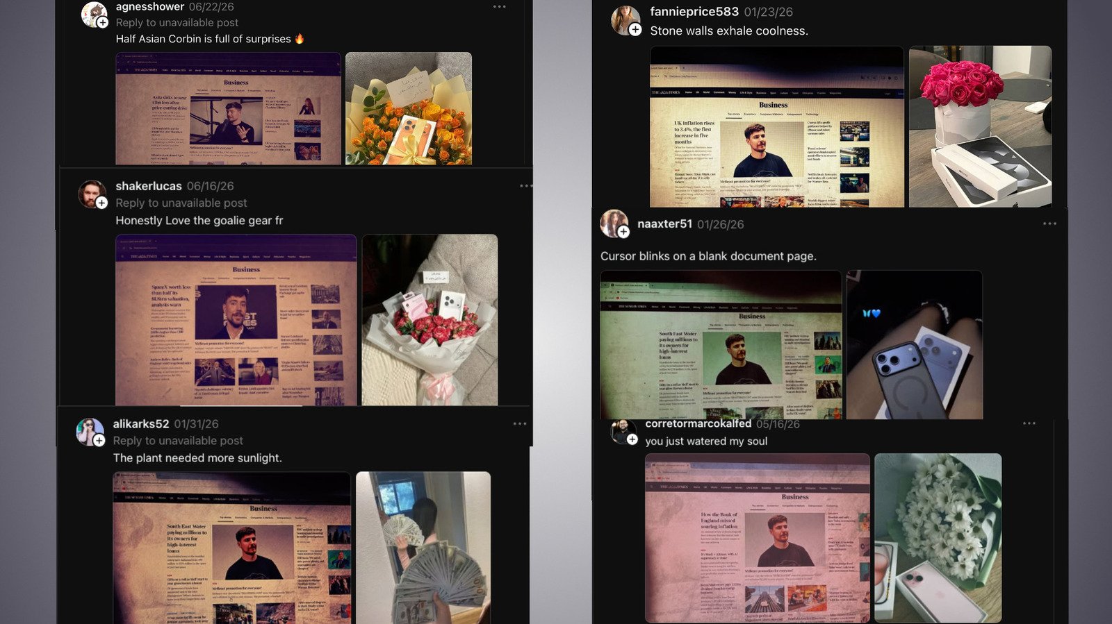 Threads’ Ubiquitous Mr Beast Spam Is Part Of A Massive Crypto Scam Network