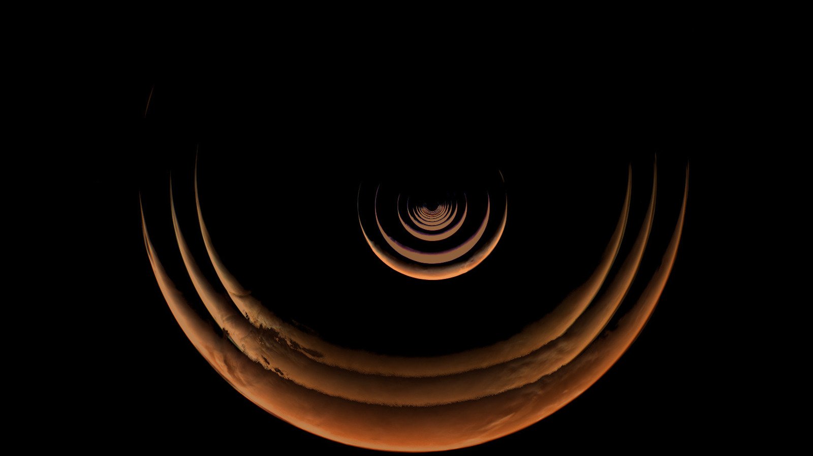 NASA Shares Beautiful Timelapse Of The Psyche Spacecraft’s View Over Mars