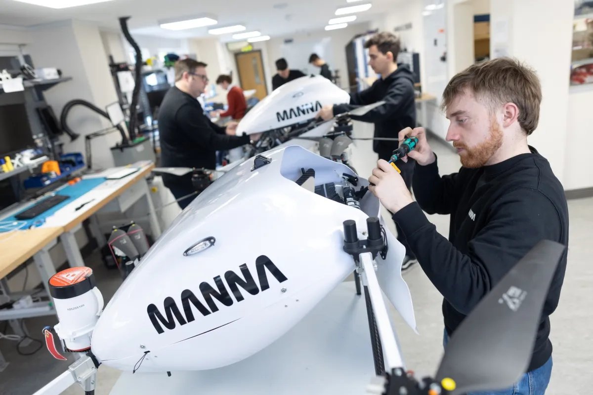 Autonomous drone delivery startup Manna plots major U.S. expansion