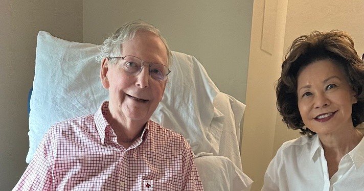 Sen. Mitch McConnell says he was “briefly unconscious,” had pneumonia in latest health update