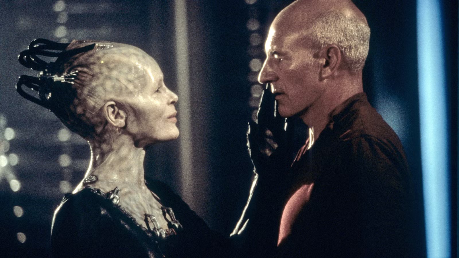 MTG’s Star Trek Commander decks include the Borg Queen, Worf, Spock, and Picard