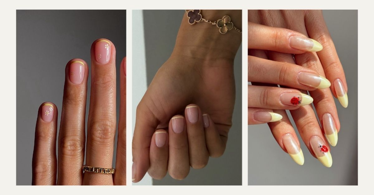 The Butter Yellow French Nail Trend Is My Latest Obsession