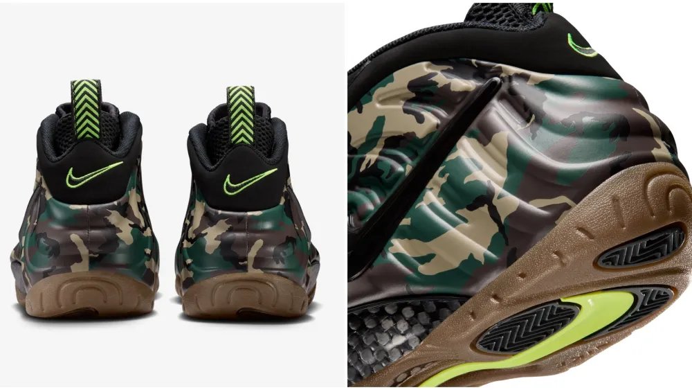 Nike Air Foamposite Pro ‘Green Camo’ Release Date IM5204-001