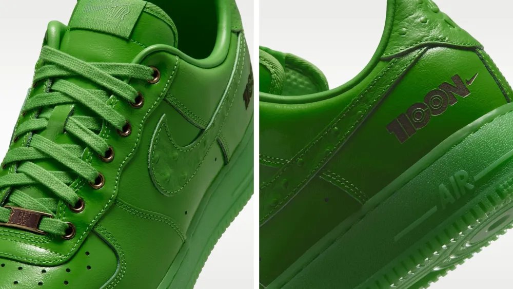 Nike Made a Bold Air Force 1 in Slime Green With Ostrich Leather