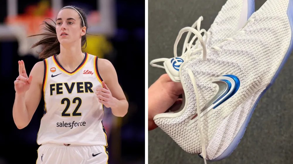 Caitlin Clark Reveals New Snow White Look for Her Signature Shoe