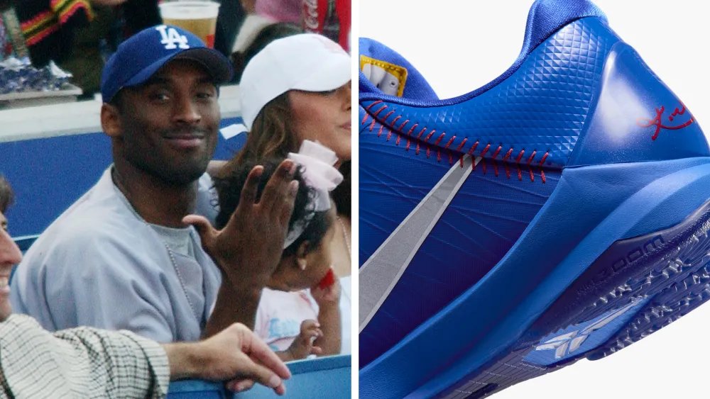 Kobe Bryant’s Nike Kobe 5 Becomes his Second Dodgers Sneaker