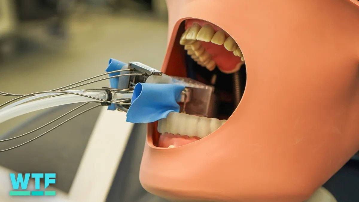Dental Robot for Drilling Teeth Put to the Test video