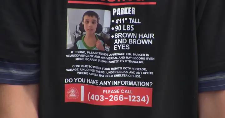 Family of missing 11-year-old boy thanks Calgarians as desperate search continues