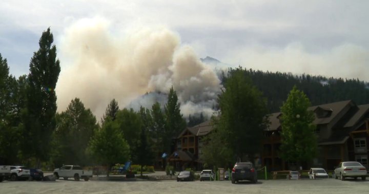 Time-lapse video shows growth of wildfire near Pemberton – BC