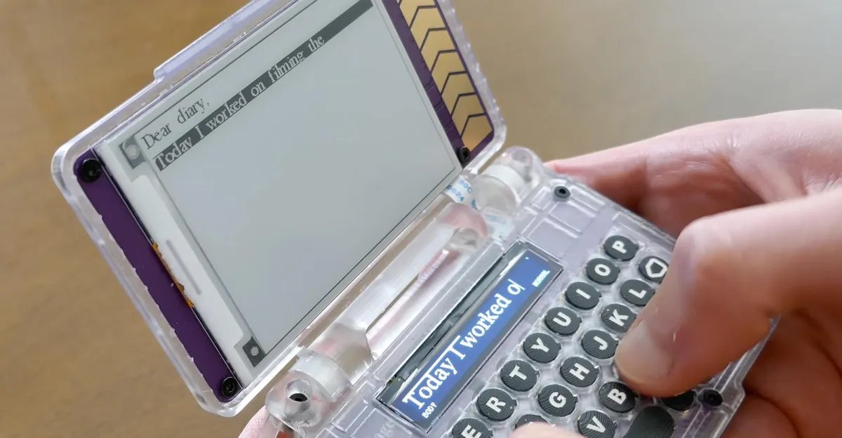The PocketMage resurrects the PDA with an e-paper screen