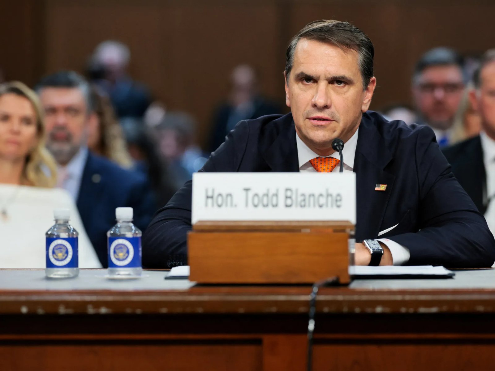Todd Blanche’s loyalty to Trump questioned in Senate confirmation hearing | Donald Trump News