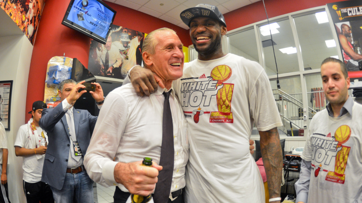 Pat Riley still disappointed by LeBron James leaving Heat