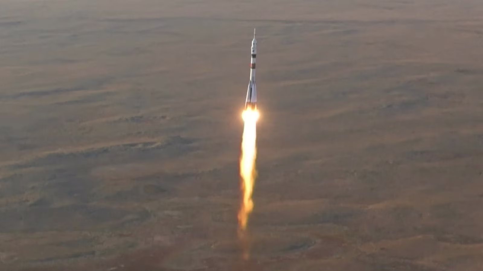 NASA astronaut joins Russian cosmonauts in launch to International Space Station
