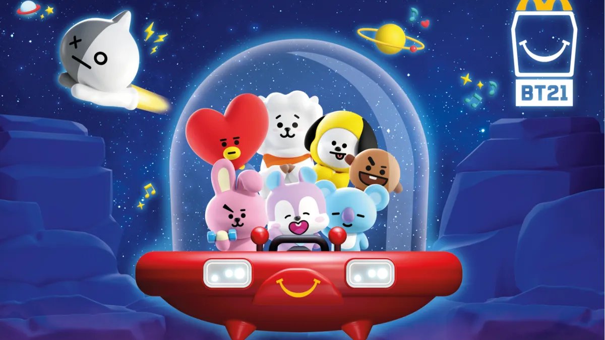 BTS and McDonald’s Collaborate for a Third Time With New Collectible Toys