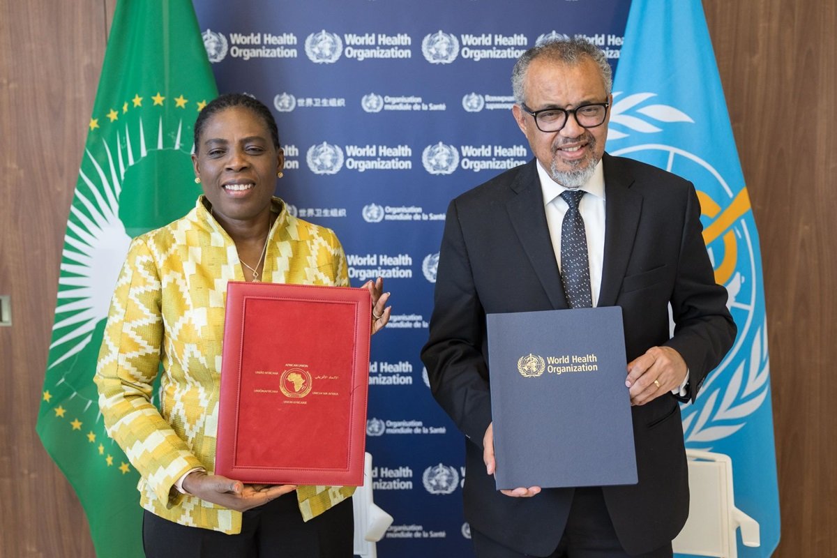 African Union and World Health Organization renew strategic partnership to drive impact and strengthen health systems in Africa