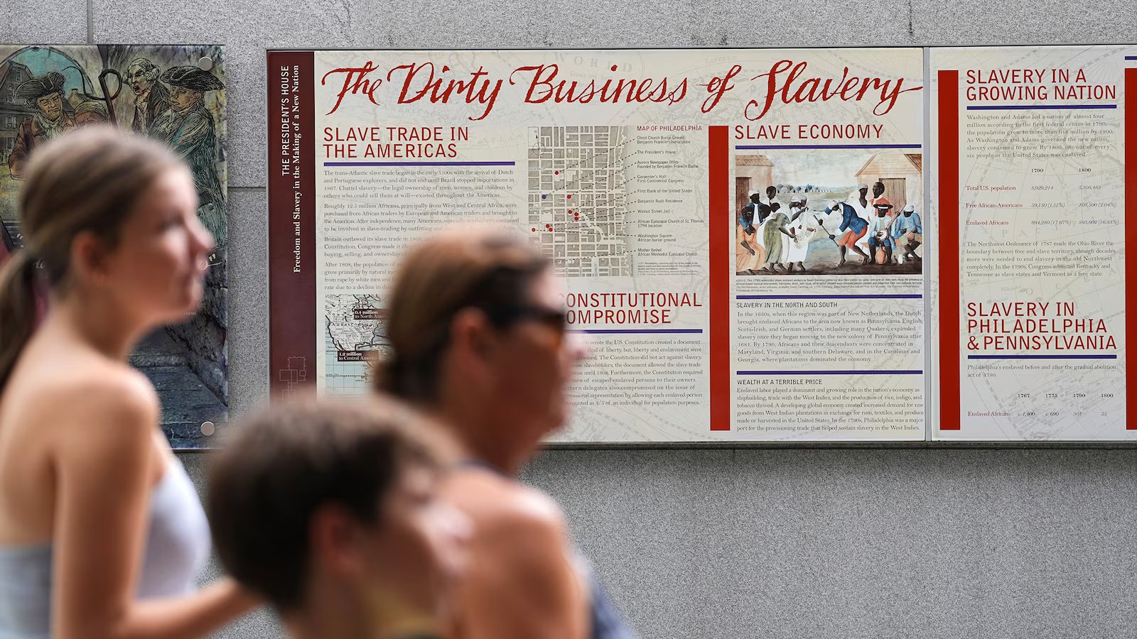 Trump admin replaces slavery memorial at President’s House in Philadelphia after court win