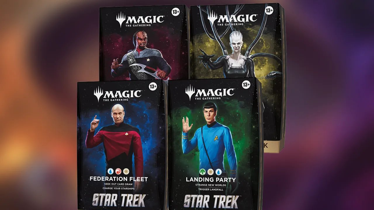 MTG Star Trek Commander Deck Bundle Is $75 Off at Amazon
