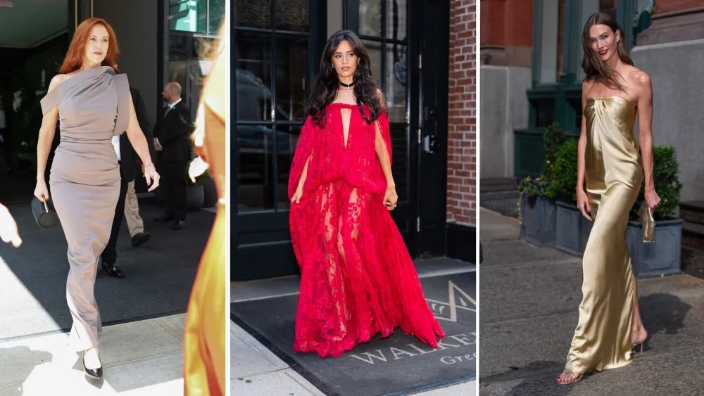 Taylor Swift Wedding Guests Go Monochrome in Gold, Red and Black