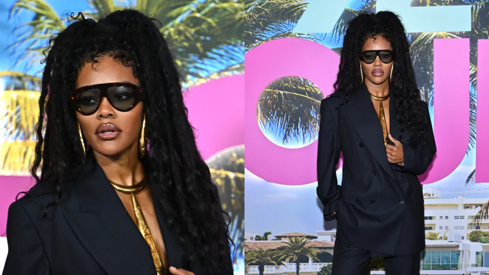 Teyana Taylor Suits Up in Bermuda Shorts for ‘72 Hours’ Screening