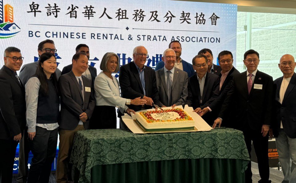 New B.C. Chinese Rental and Strata Association launches in Richmond