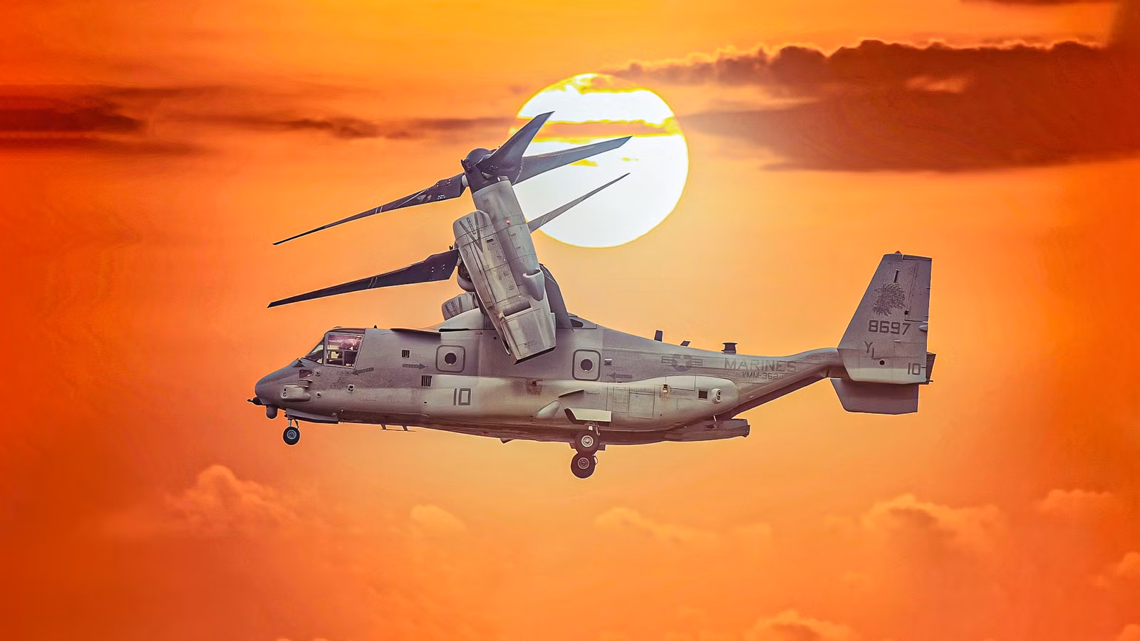 Why The V-22 Osprey Can Only Transition Between Helicopter & Airplane Flight Within A Carefully Controlled Speed Range