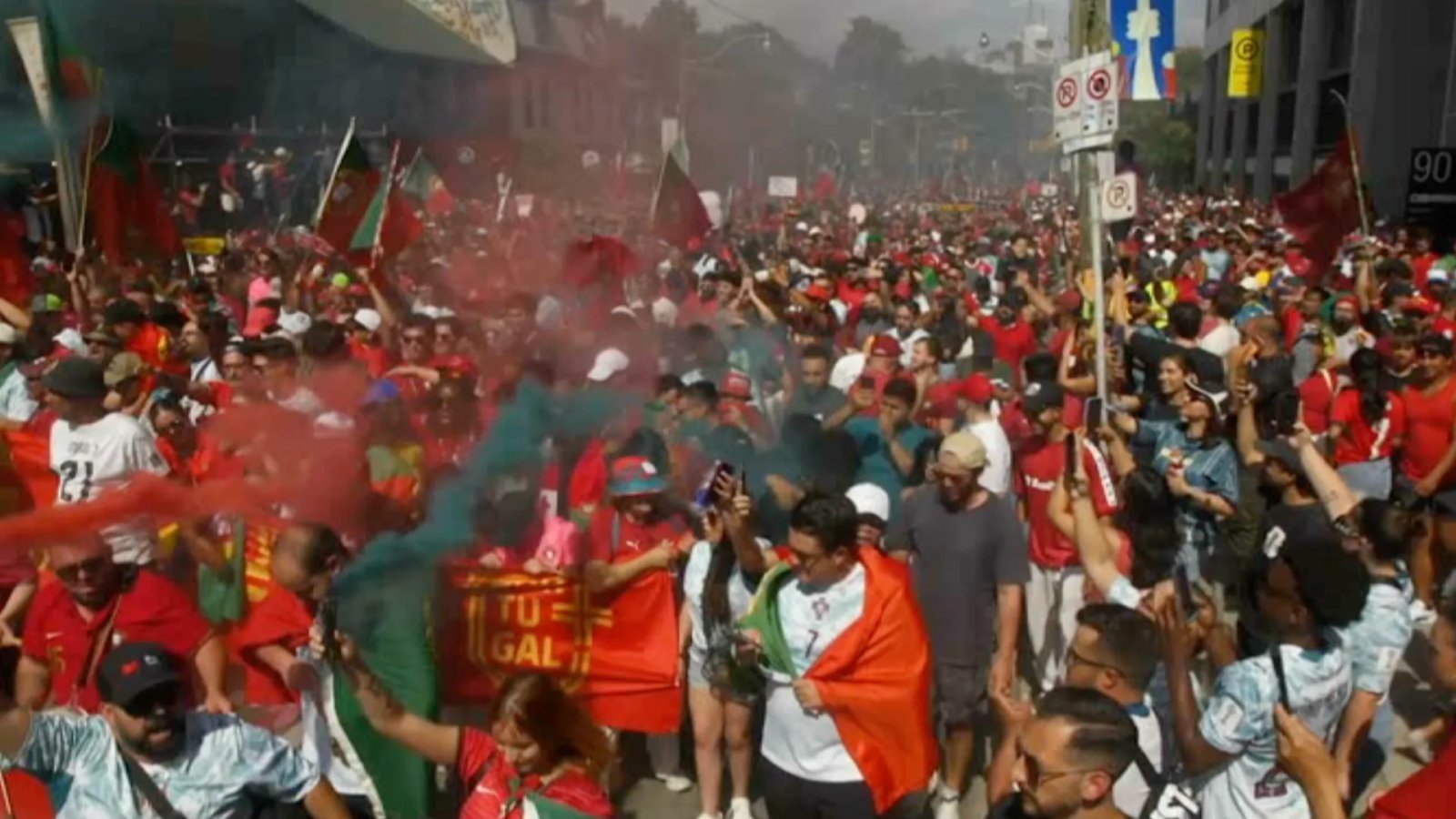 Portugal fans gather ahead of Ronaldo-Modric clash | Football News