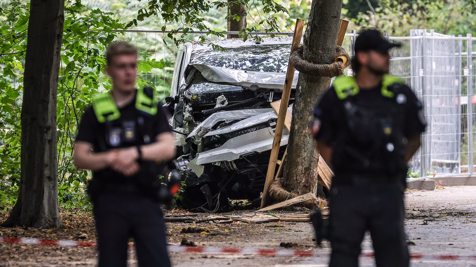 Berlin Police seek 21-year-old after vehicle crashes into crowd during LGBTQ+ parade