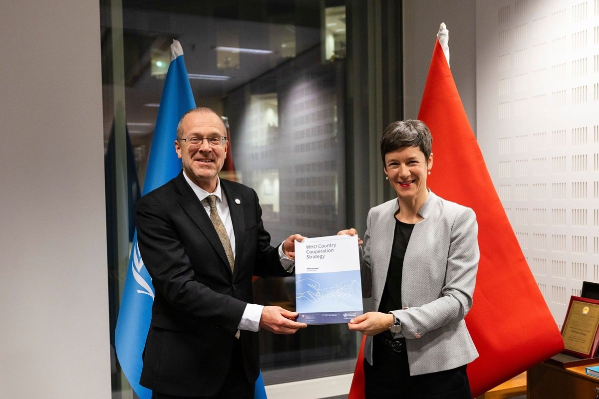 WHO and Switzerland cement cooperation until 2028