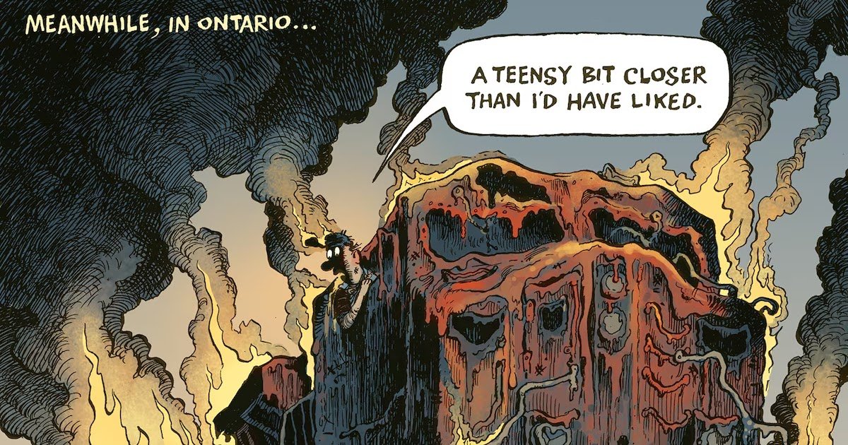 Cathie from Canada: Today’s News: Canada battles terrible fires but we are keeping our Elbows Up! Trump speech is a Nothingburger. And some World Cup Stories