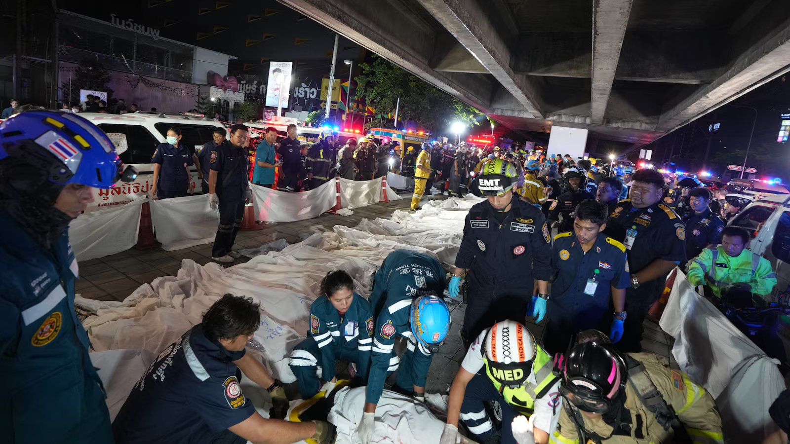 At least 27 people killed in fire at a Bangkok pub