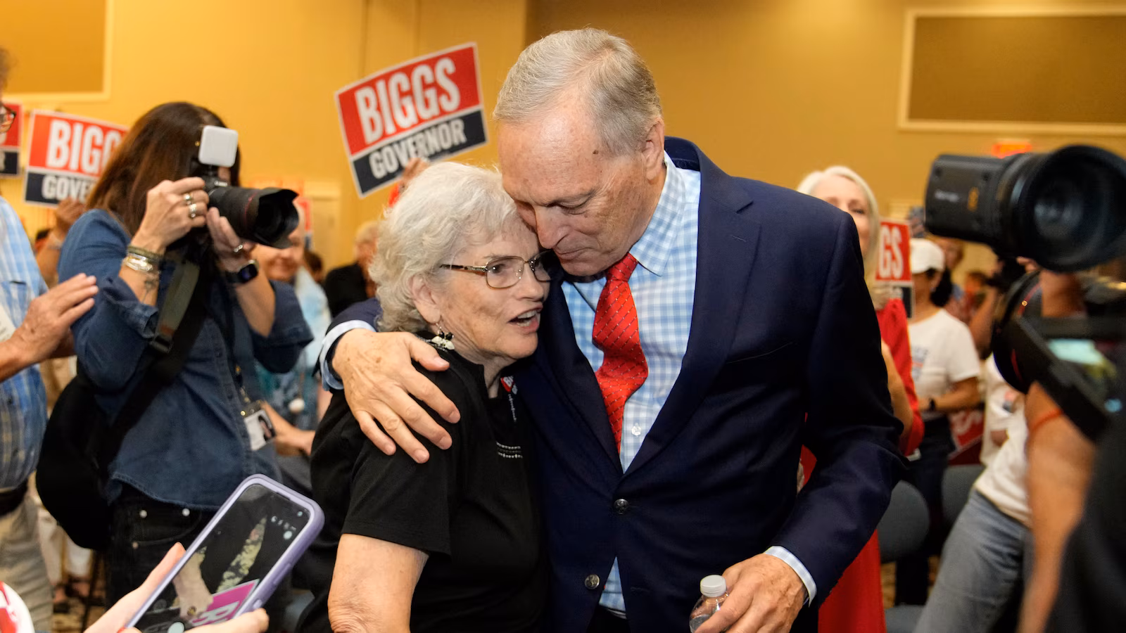 Andy Biggs wins GOP nomination to challenge Democrat Katie Hobbs for Arizona governor
