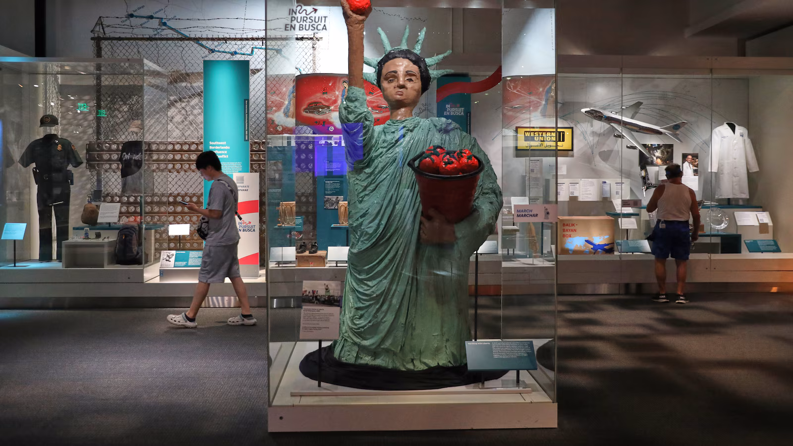 Trump orders new signs outside Smithsonian saying some exhibits are inaccurate