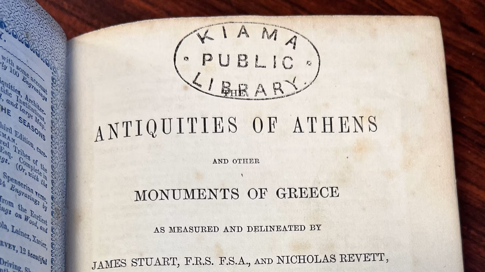 Book found bricked in a fireplace returned to Australian library, 150 years overdue