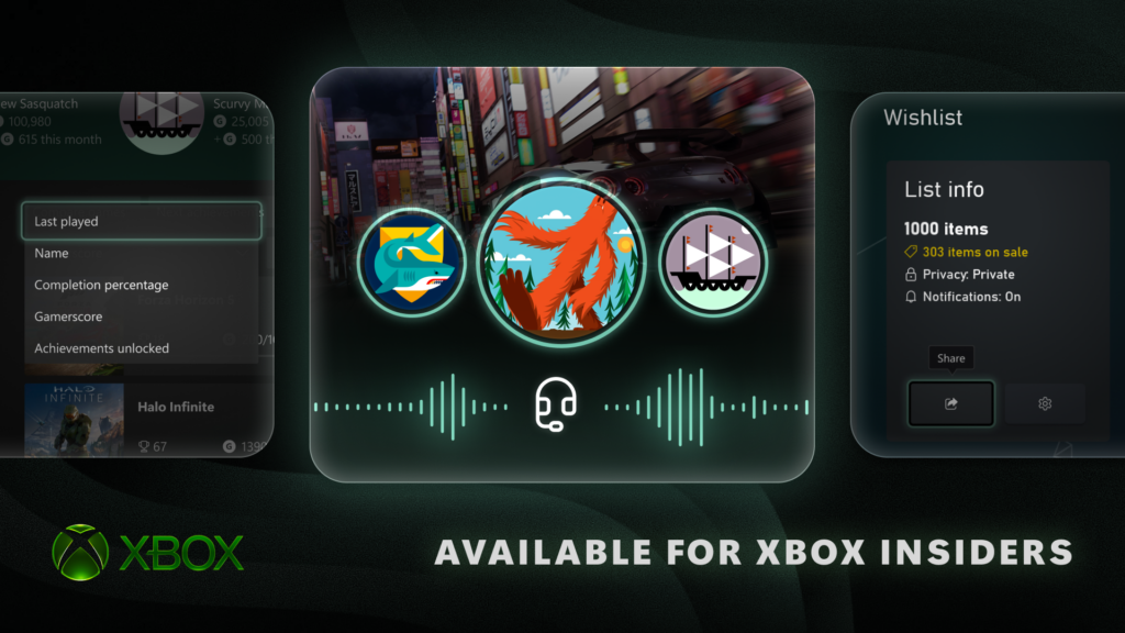 Available for XBOX Insiders: More Control Over Captures, Saves, and Wishlists