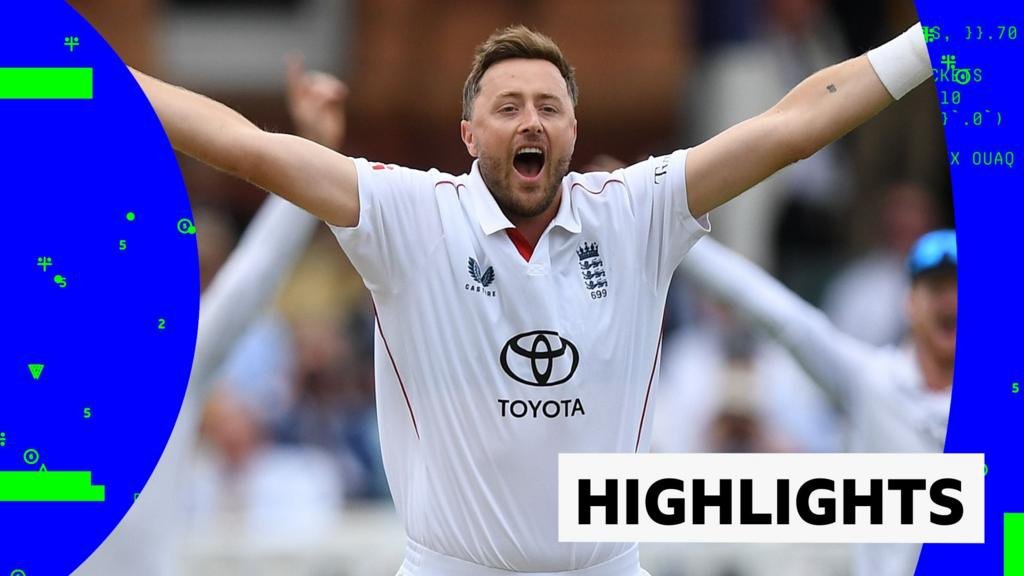 England v Pakistan, Second Test, day two Lord’s – highlights