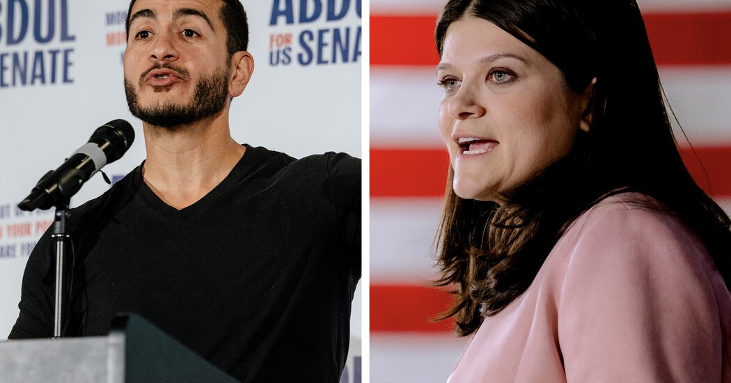 Live Updates: Michigan’s Senate Battle Leads a Five-State Primary Slate